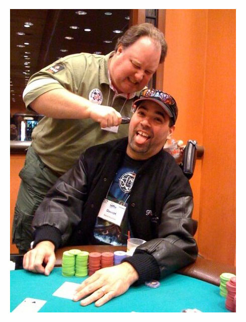 Kuznick knocks out Fossilman and gets his fossil card protector