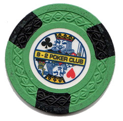 8-2 $25 Chip 8-2 $25 Chip
